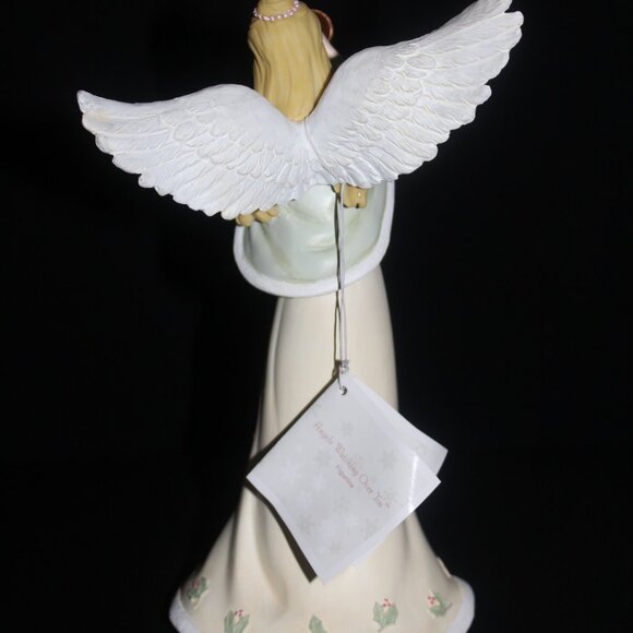 Angels Watching Over You Figurine | Russ Berrie Angel With Trumpet 33016 - Picture 5 of 9